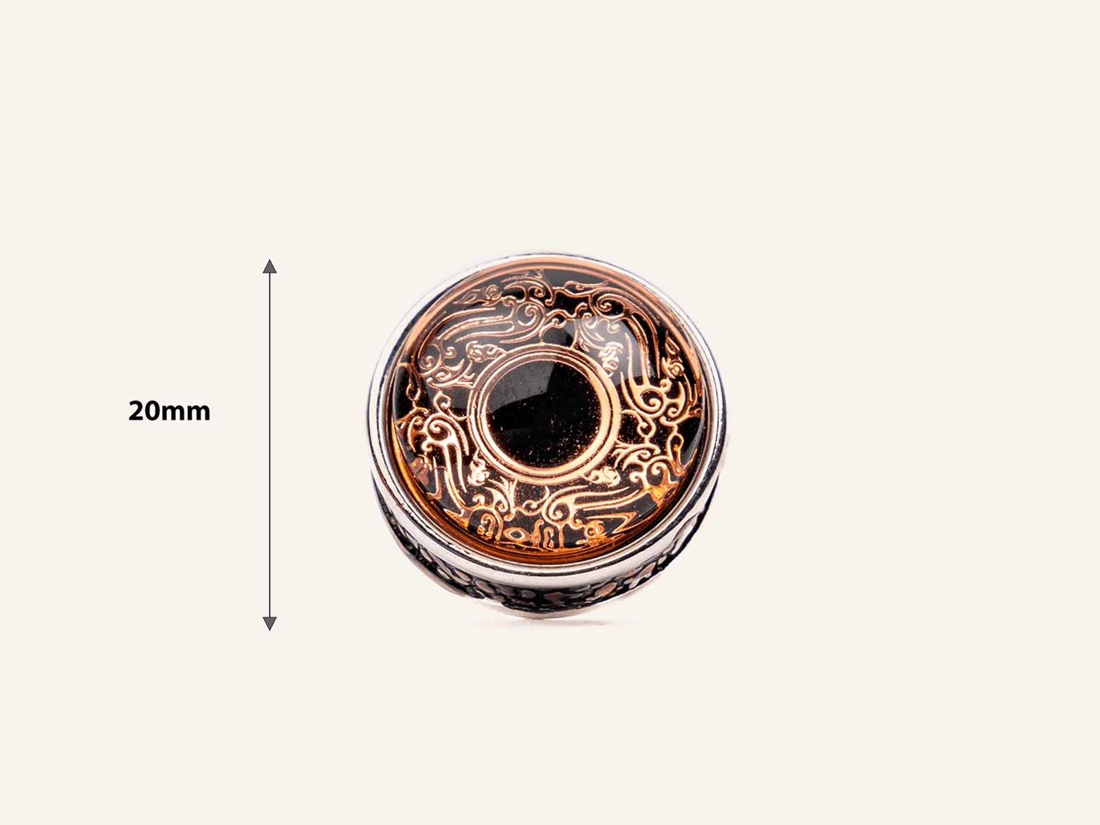 golden insignia cufflinks