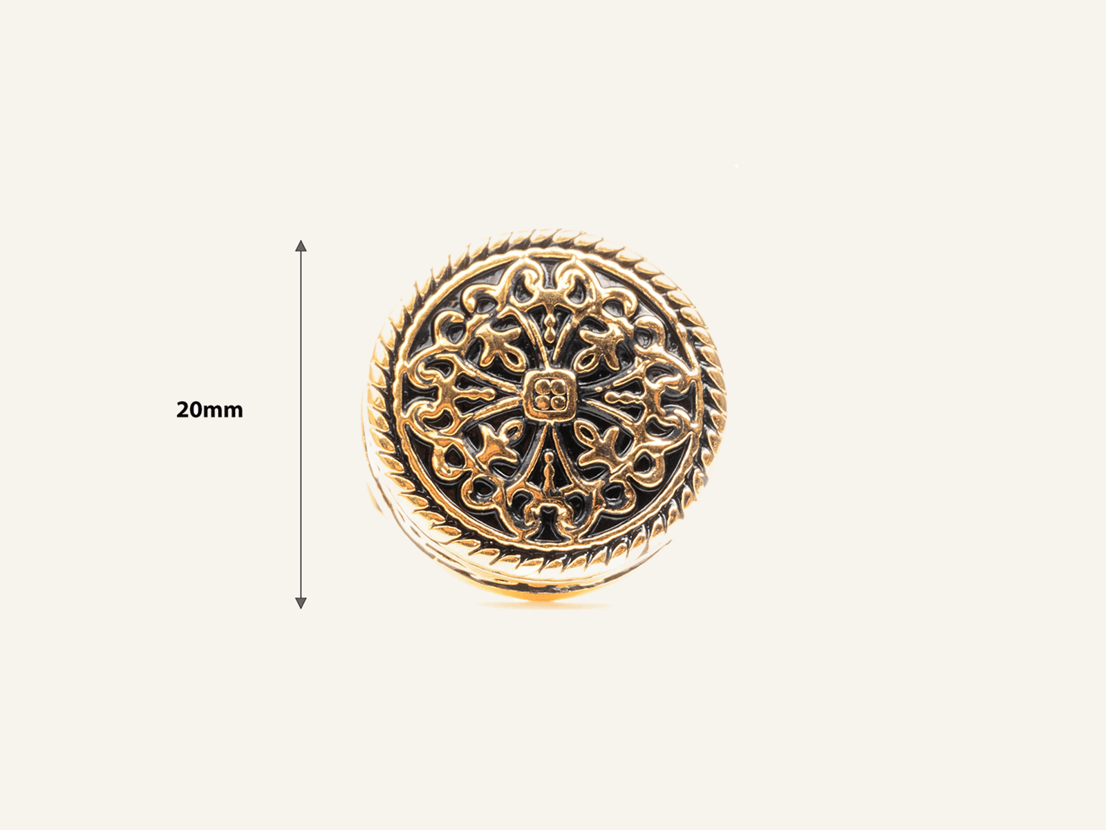 Grand gold cufflinks