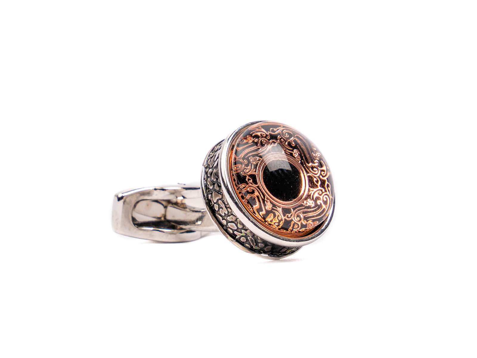 golden insignia cufflinks