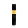 Black Gold Kingshood Leather Bracelet