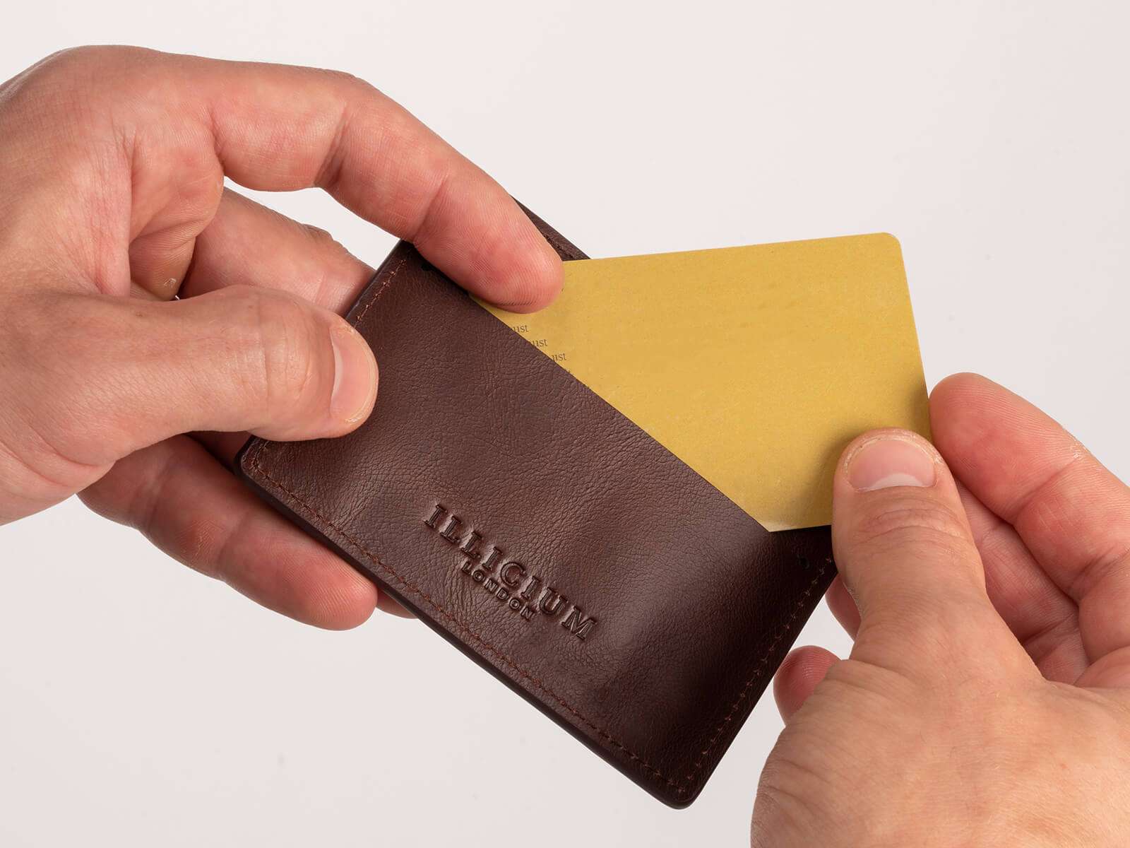 Kingshood leather card holder