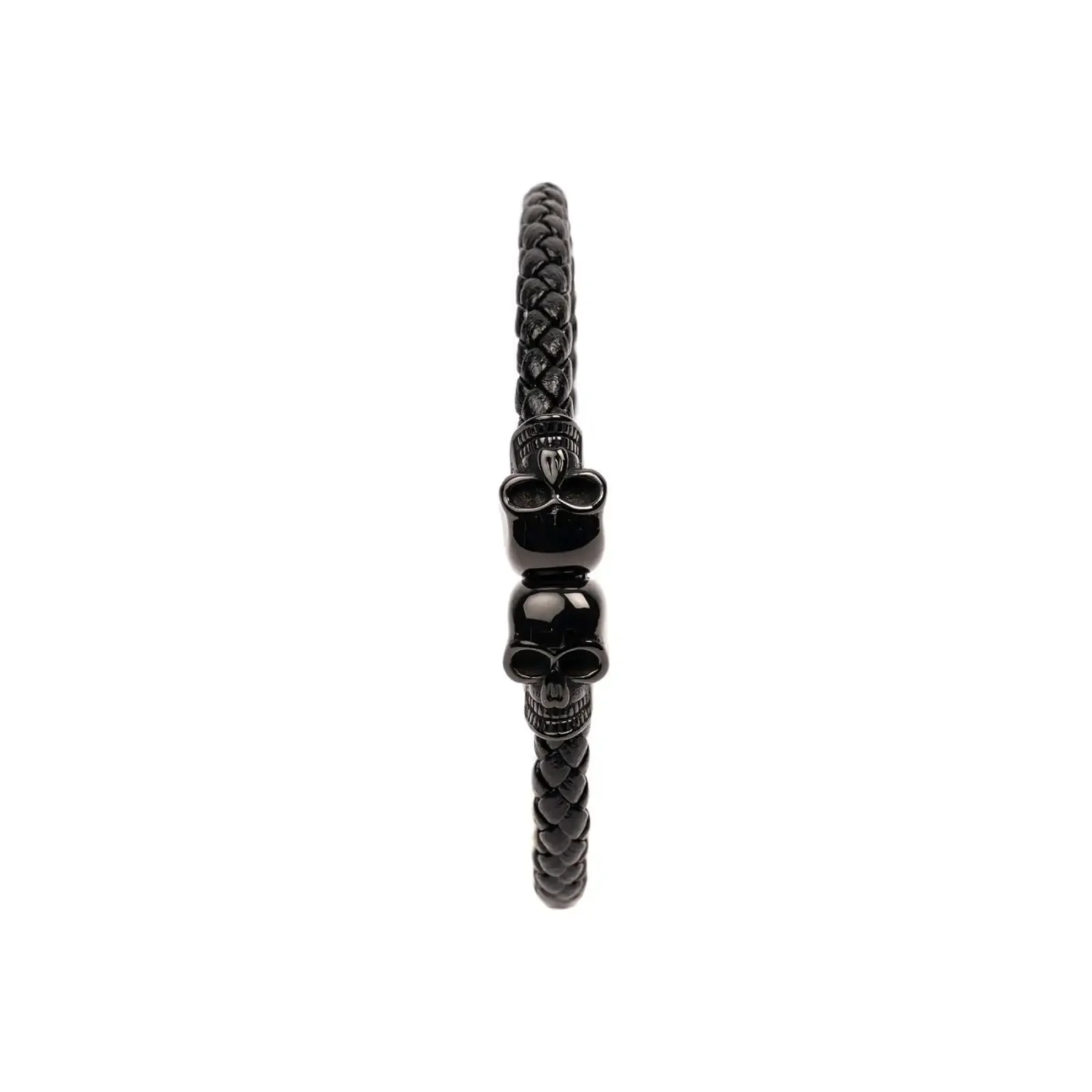 Leather Skull Bracelet