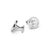 Silver Crusaders Cross Cufflinks