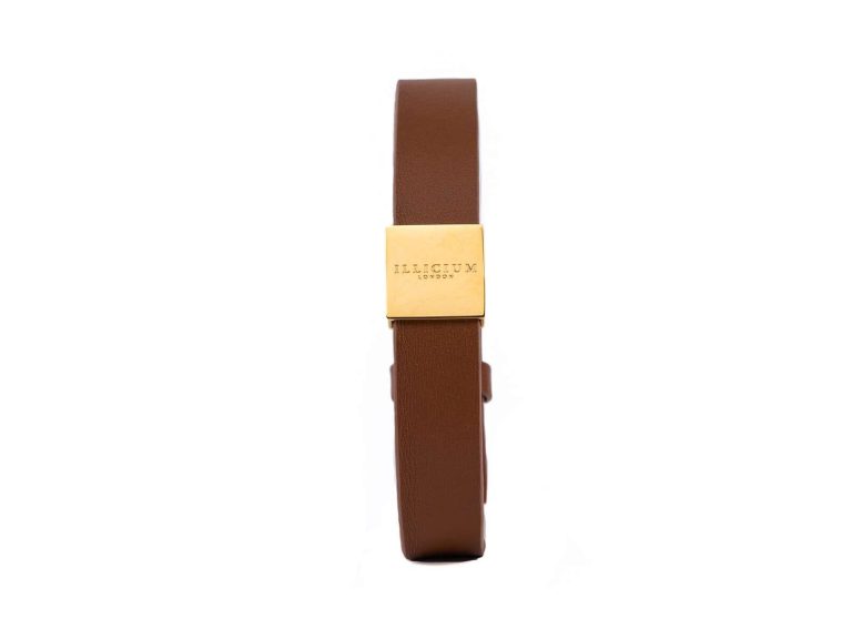Kingshood brown leather bracelet