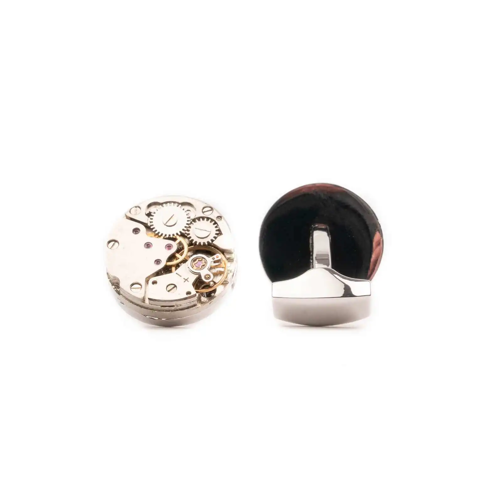 Platinum Watch Mechanism Cufflinks