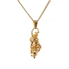 Twisted Skull Pendant Chain