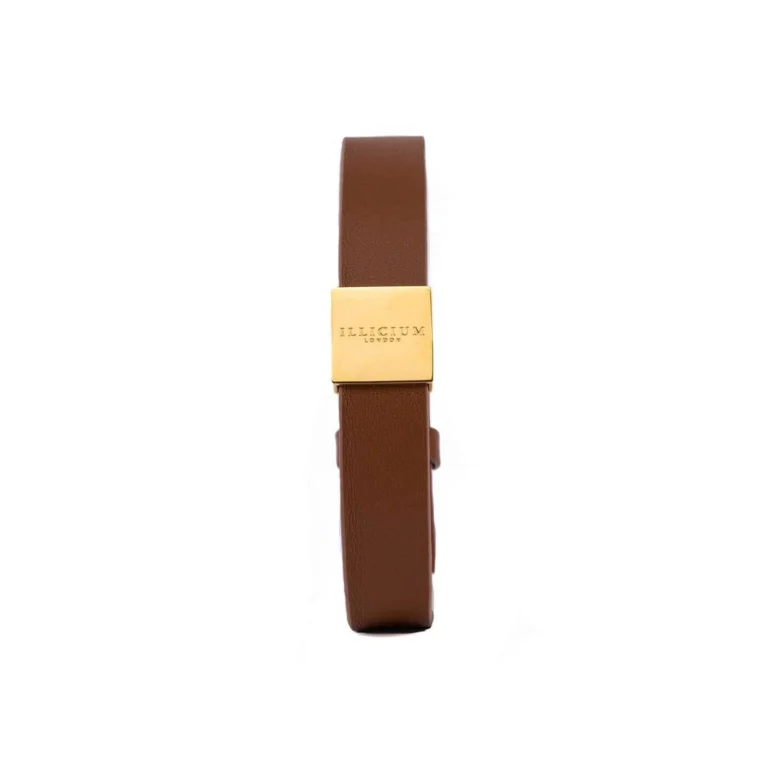 brown leather bracelet for men