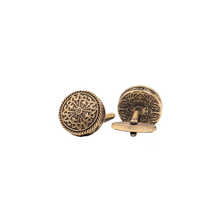 bronze cufflinks