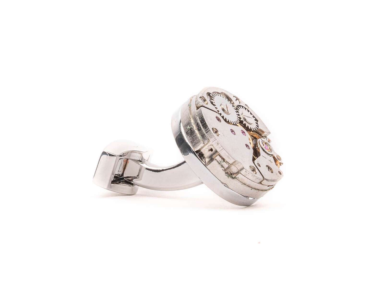 mechanical watch cufflinks