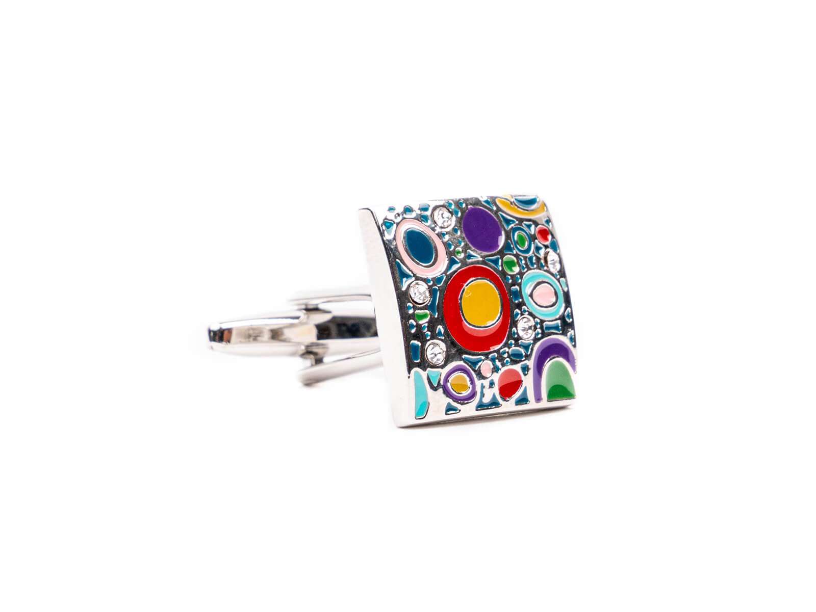modern art cufflinks
