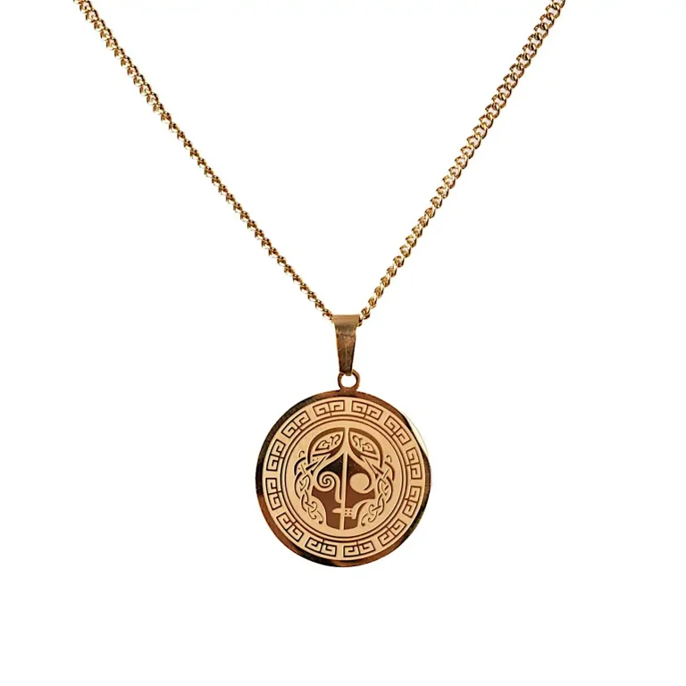 Tormented Medusa Necklace Pendant