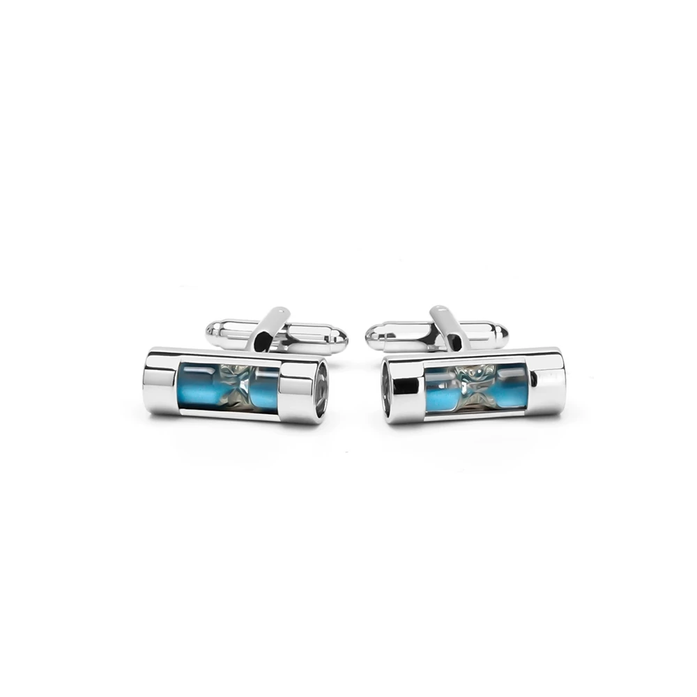 Blue Hourglass Cufflinks