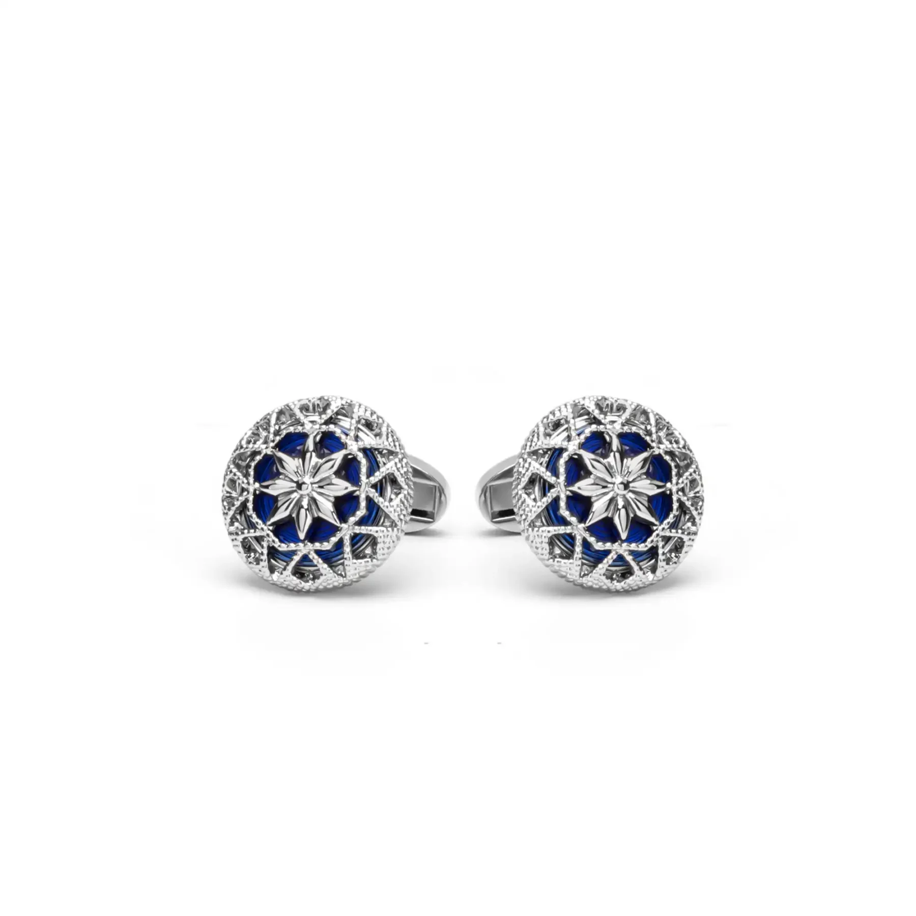 Blue Star Sapphire Cufflinks