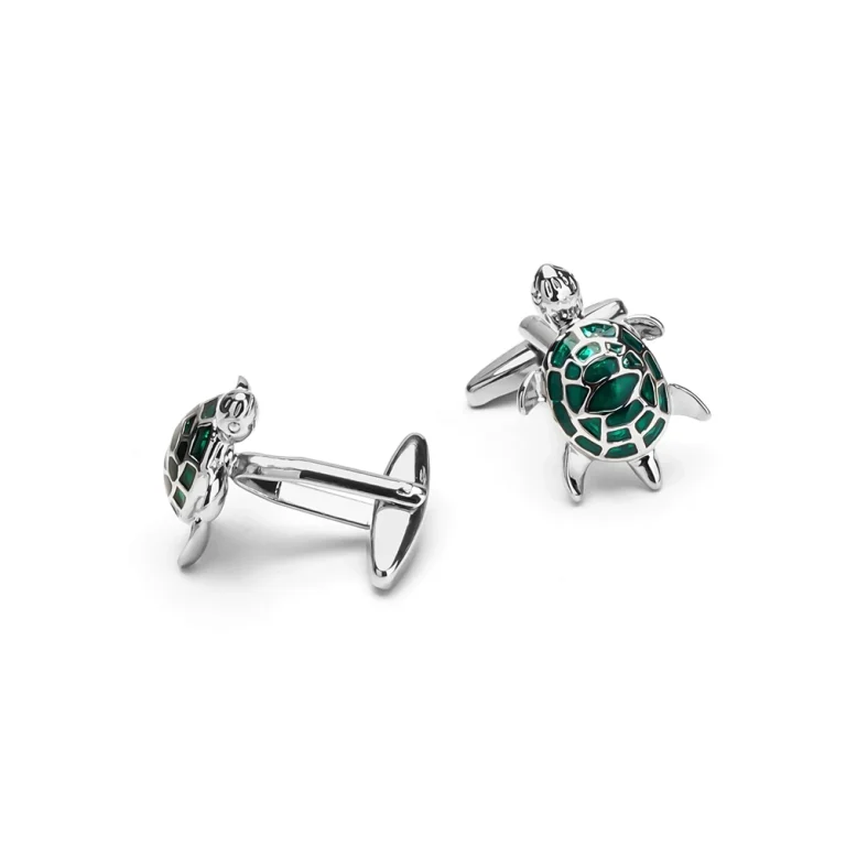 Green Sea Turtle Cufflinks