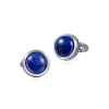 Silver Lapis Lazuli Cufflinks