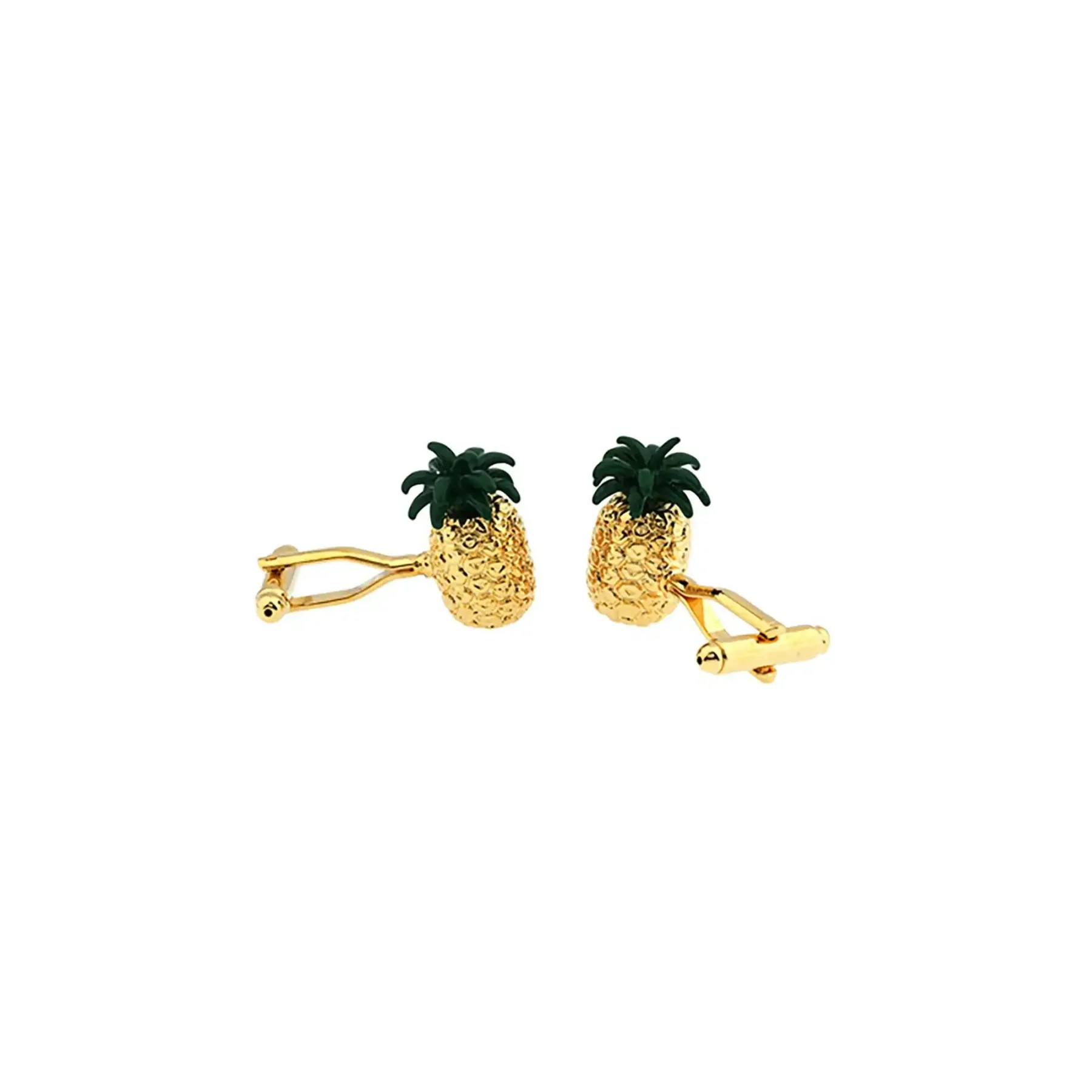 pineapple cufflinks