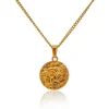 Gold Lion Necklace