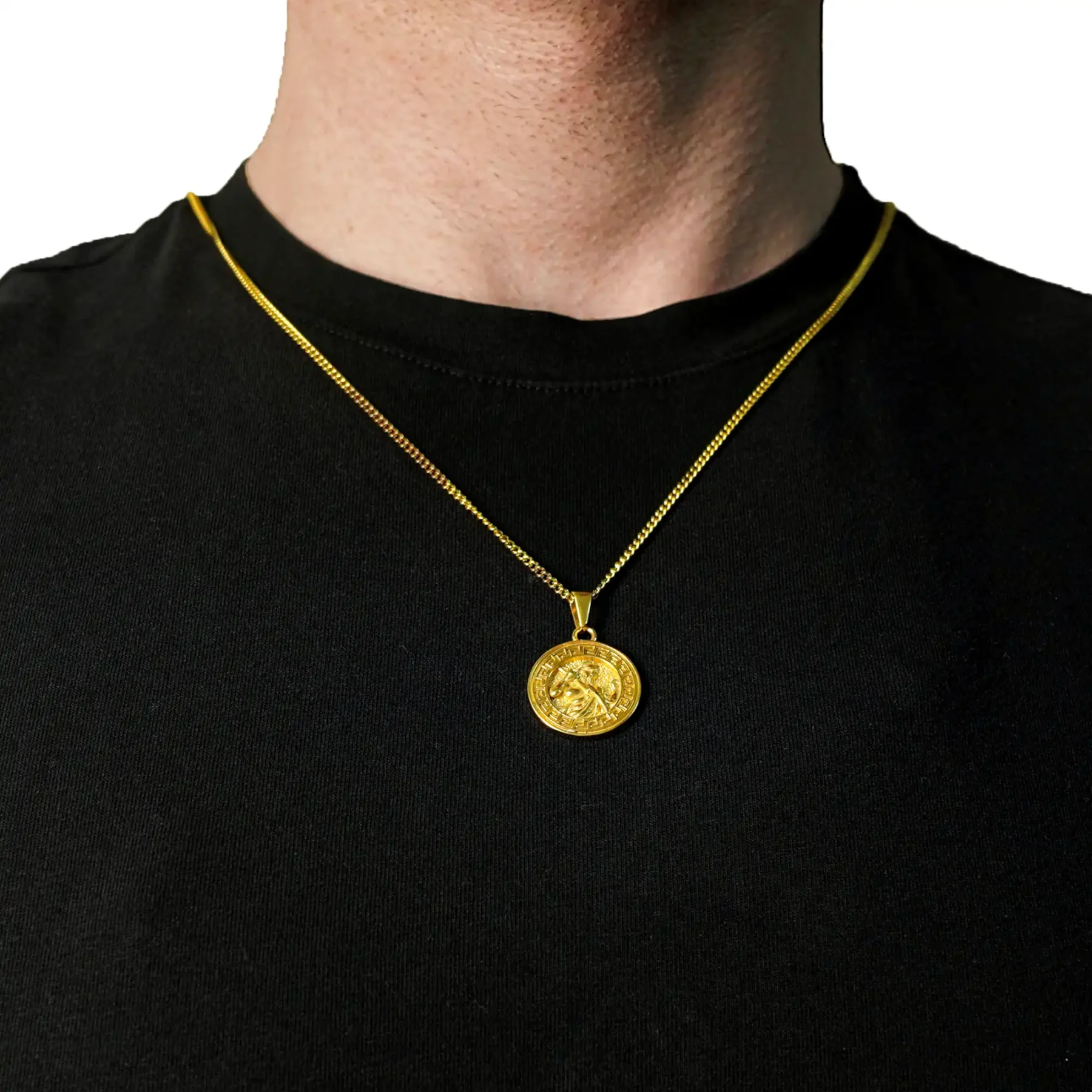 Gold Zeus Necklace