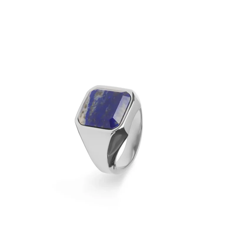 lapis lazuli ring silver