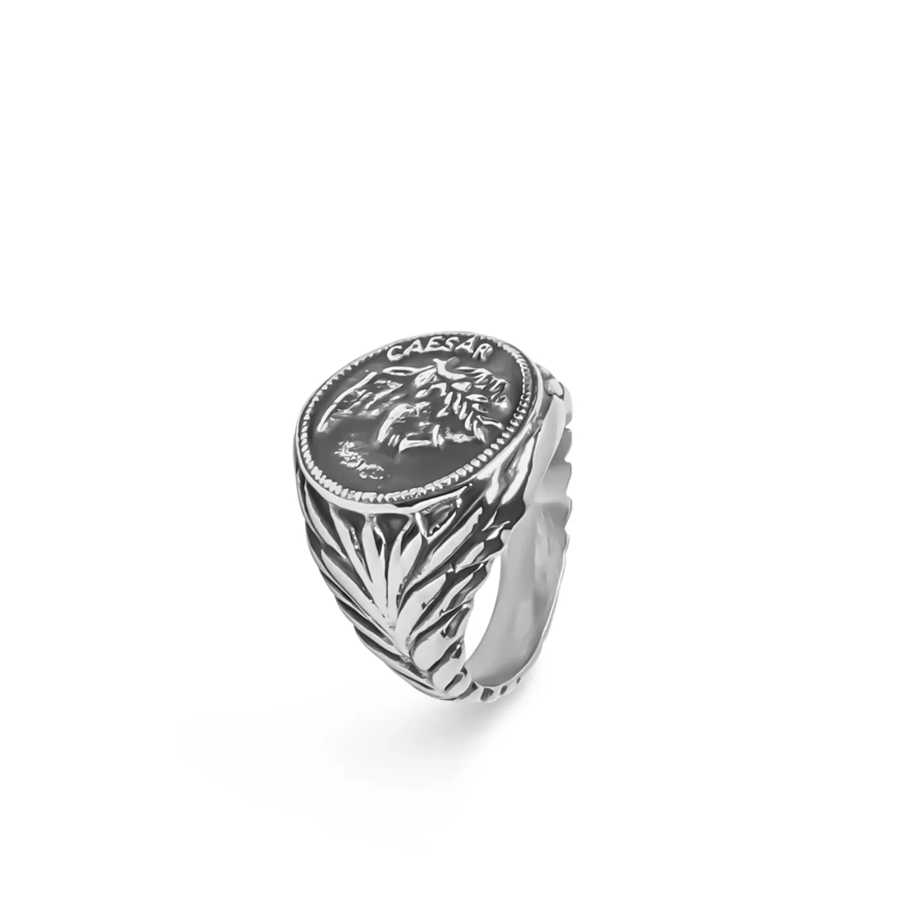roman ring silver