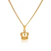 Royal Crown Necklace (Gold)