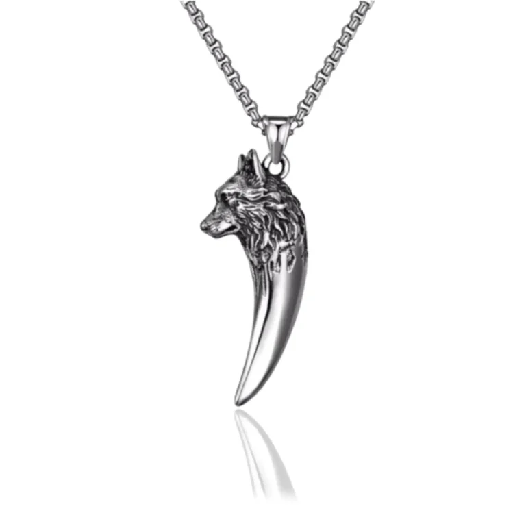Sabre Wolf Tooth Pendant