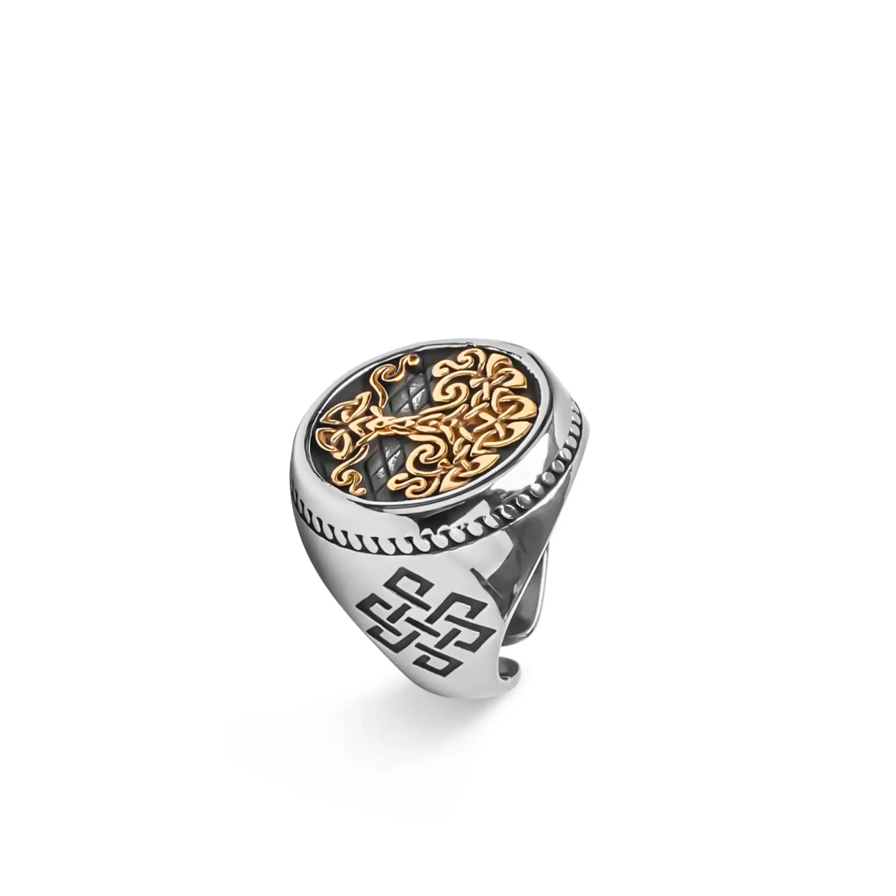 Signet Ring Tree Of Life