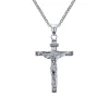 Silver Crucifix Necklace