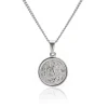 Silver St Michael Necklace