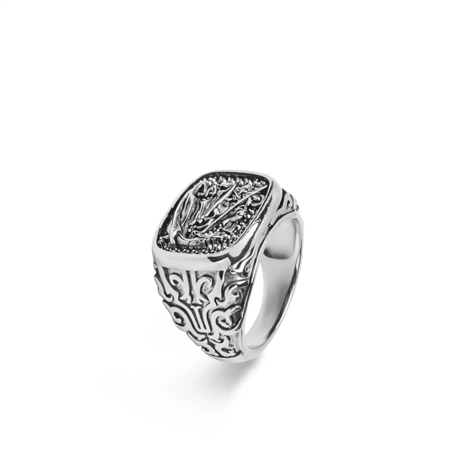 St George Slaying The Dragon Ring