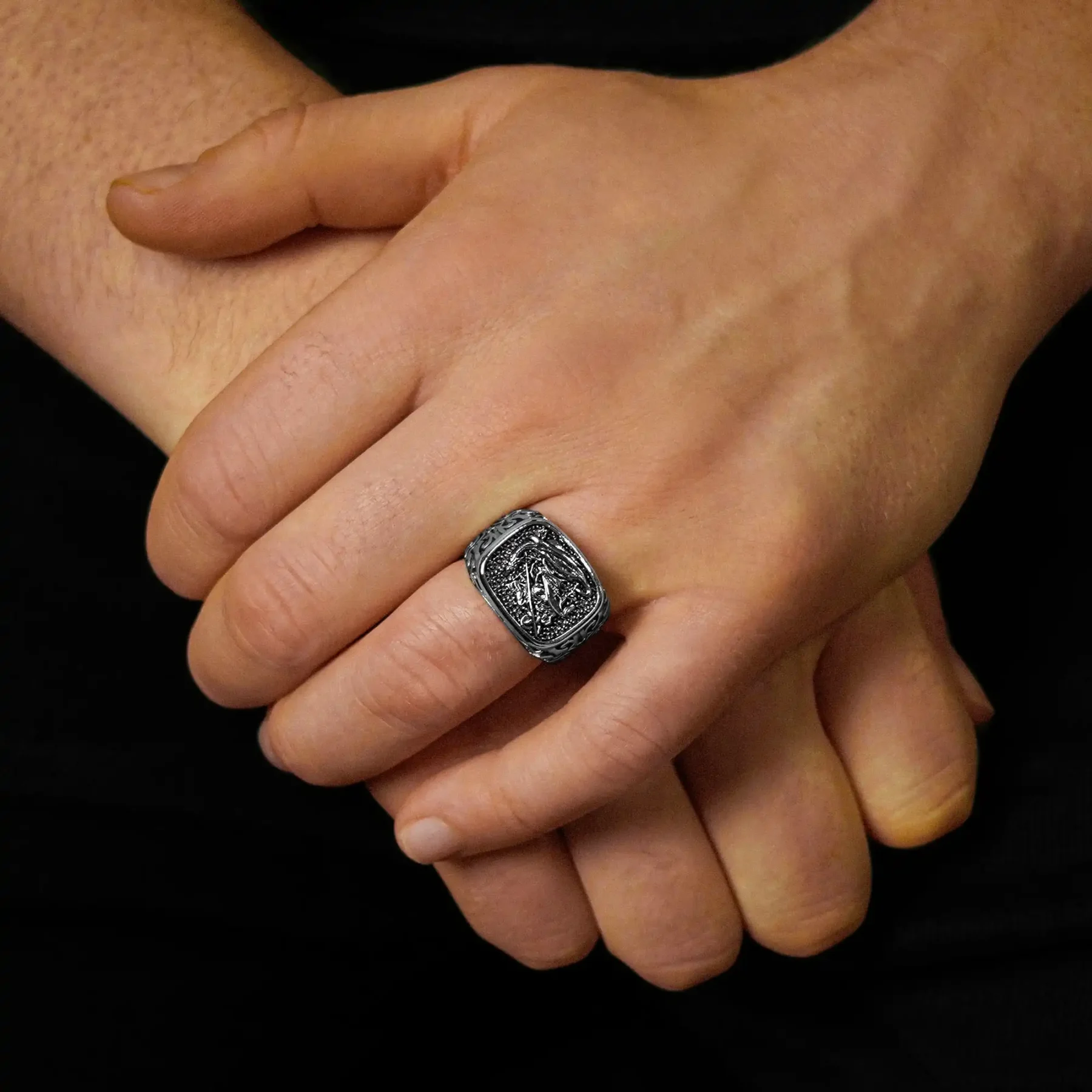 st george and the dragon ring