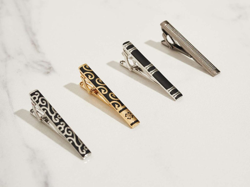 tie clips and bars