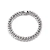7mm Silver Cuban Bracelet