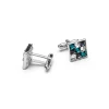 Electric Glacier Blue Cufflinks