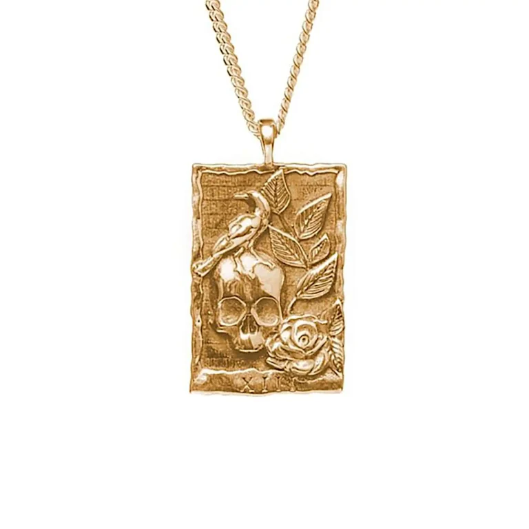 Gold Enchanted Tapestry Necklace