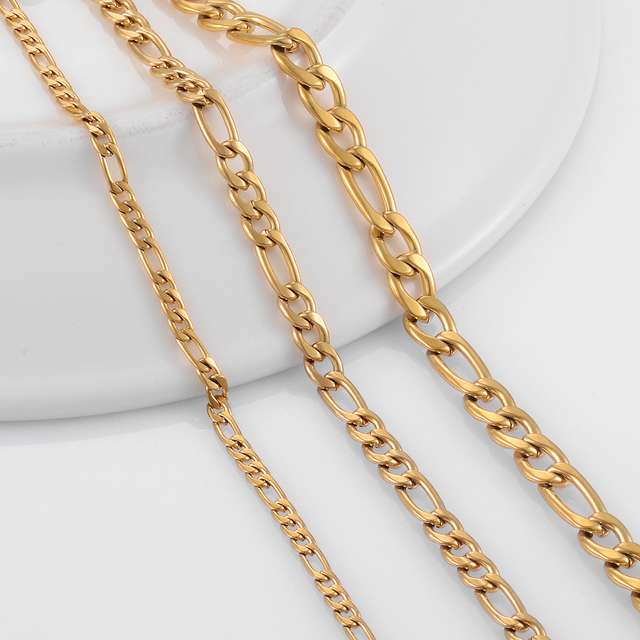 Gold Figaro Chain
