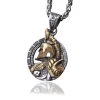 Gold Spartan Warrior Pendant
