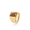 Gold Tiger Eye Ring