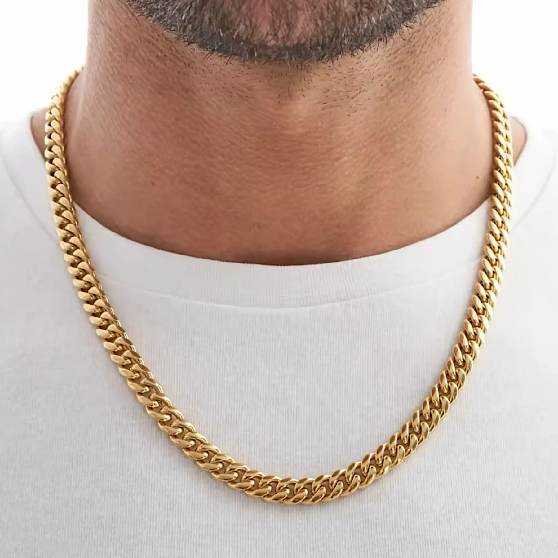 gold cuban link chain