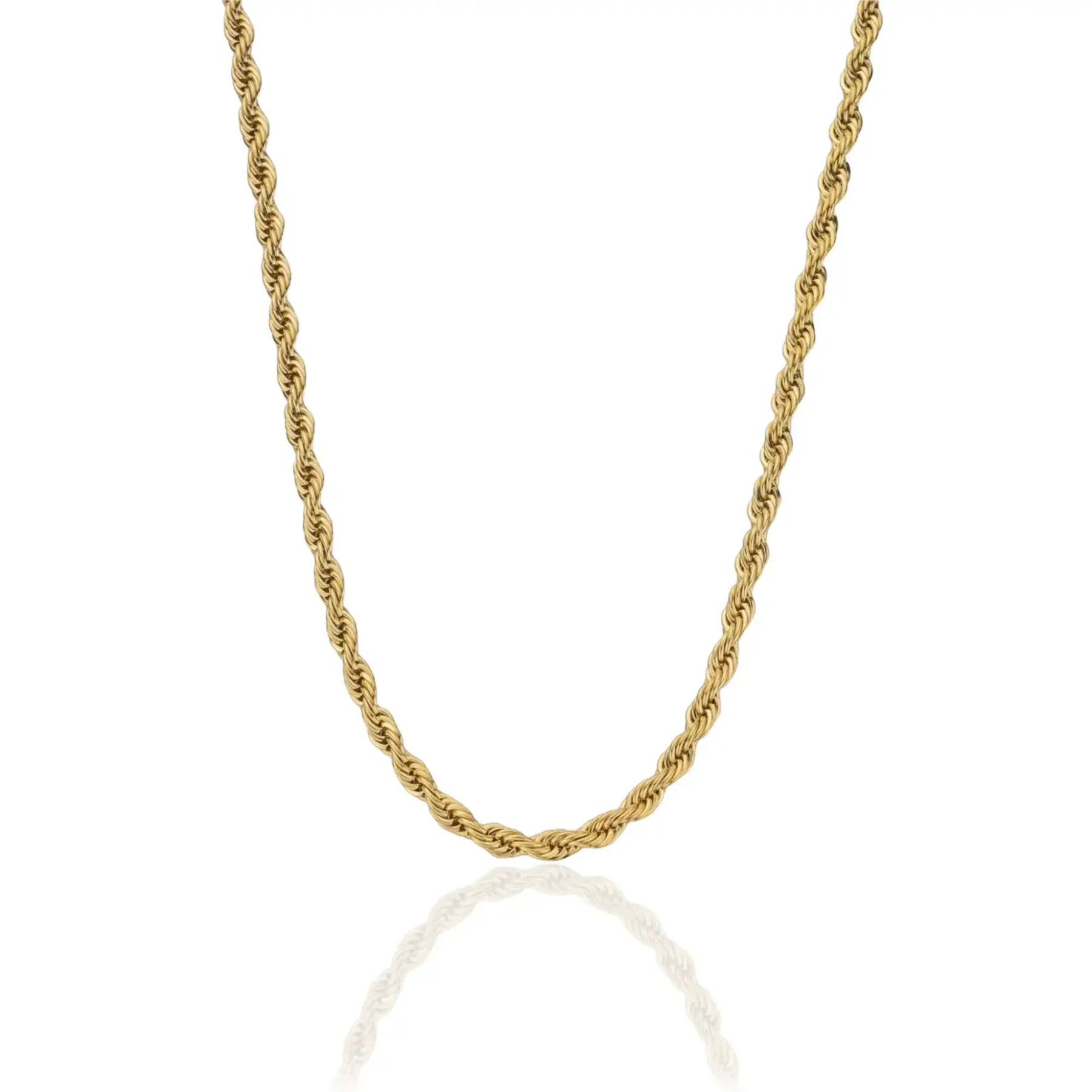 gold rope chain 3mm