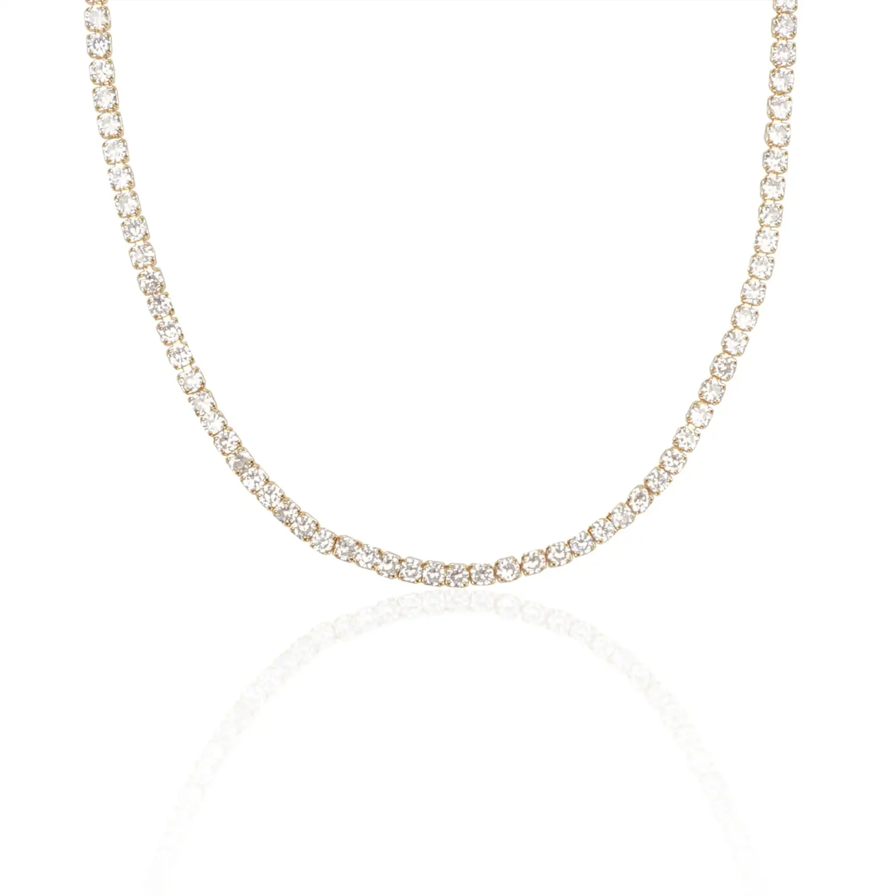 3mm gold tennis chain
