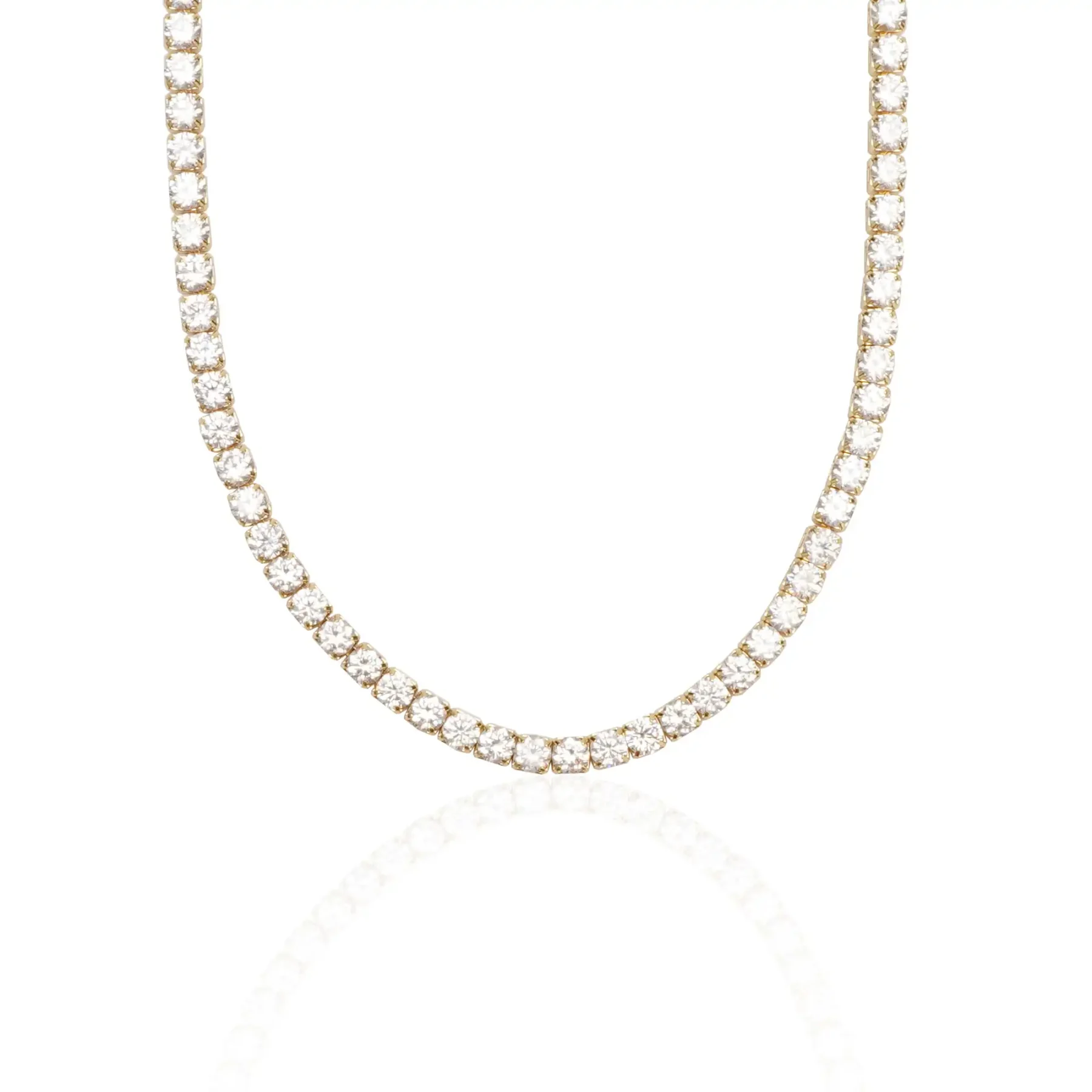 Gold Tennis Chain 5mm