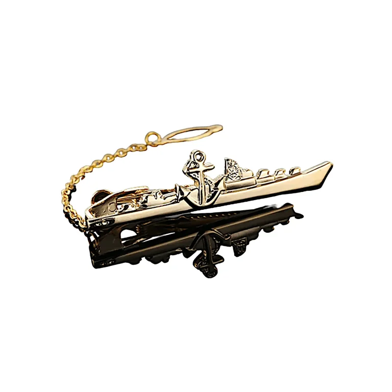 Naval Ship Tie Clip