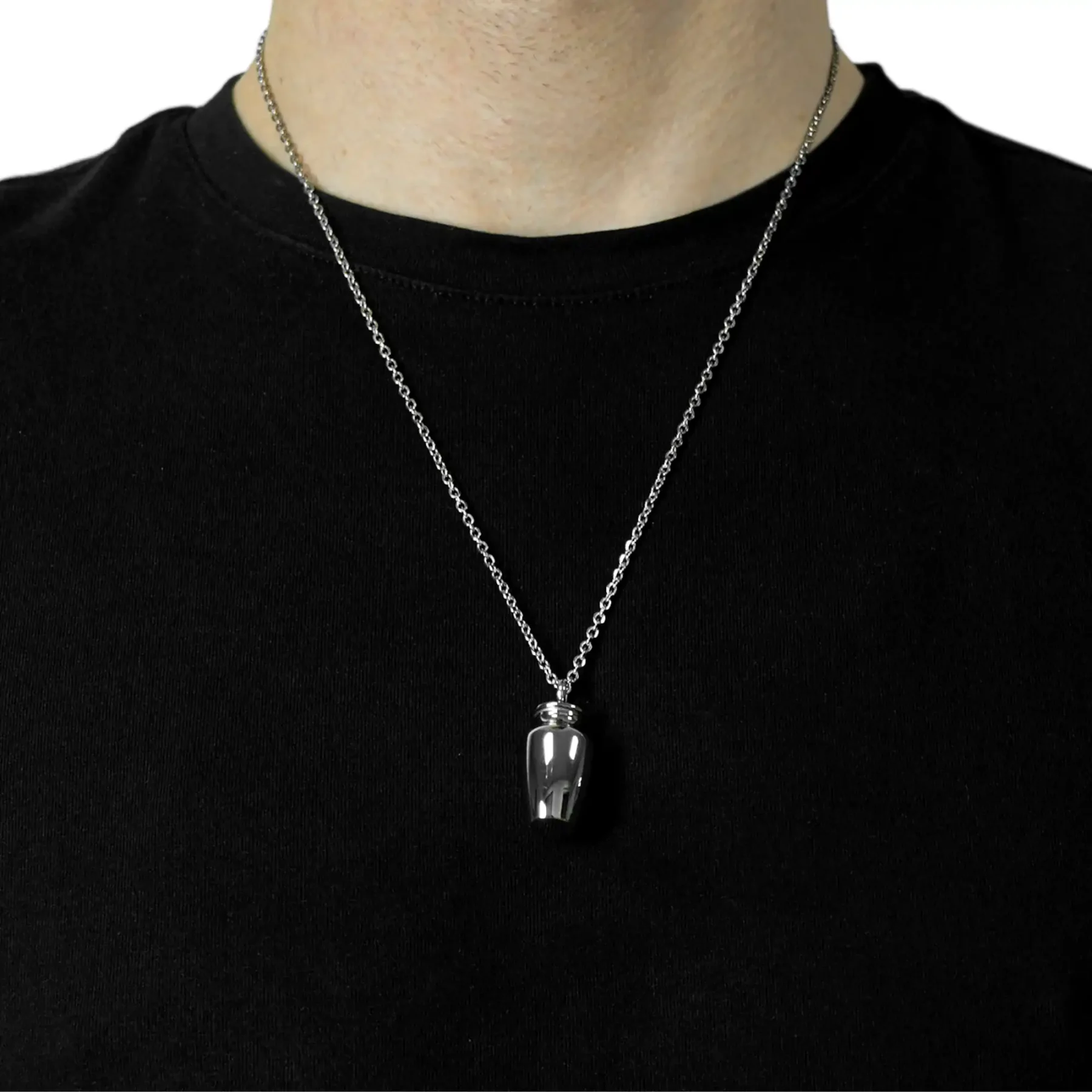 Silver Memorial Necklace