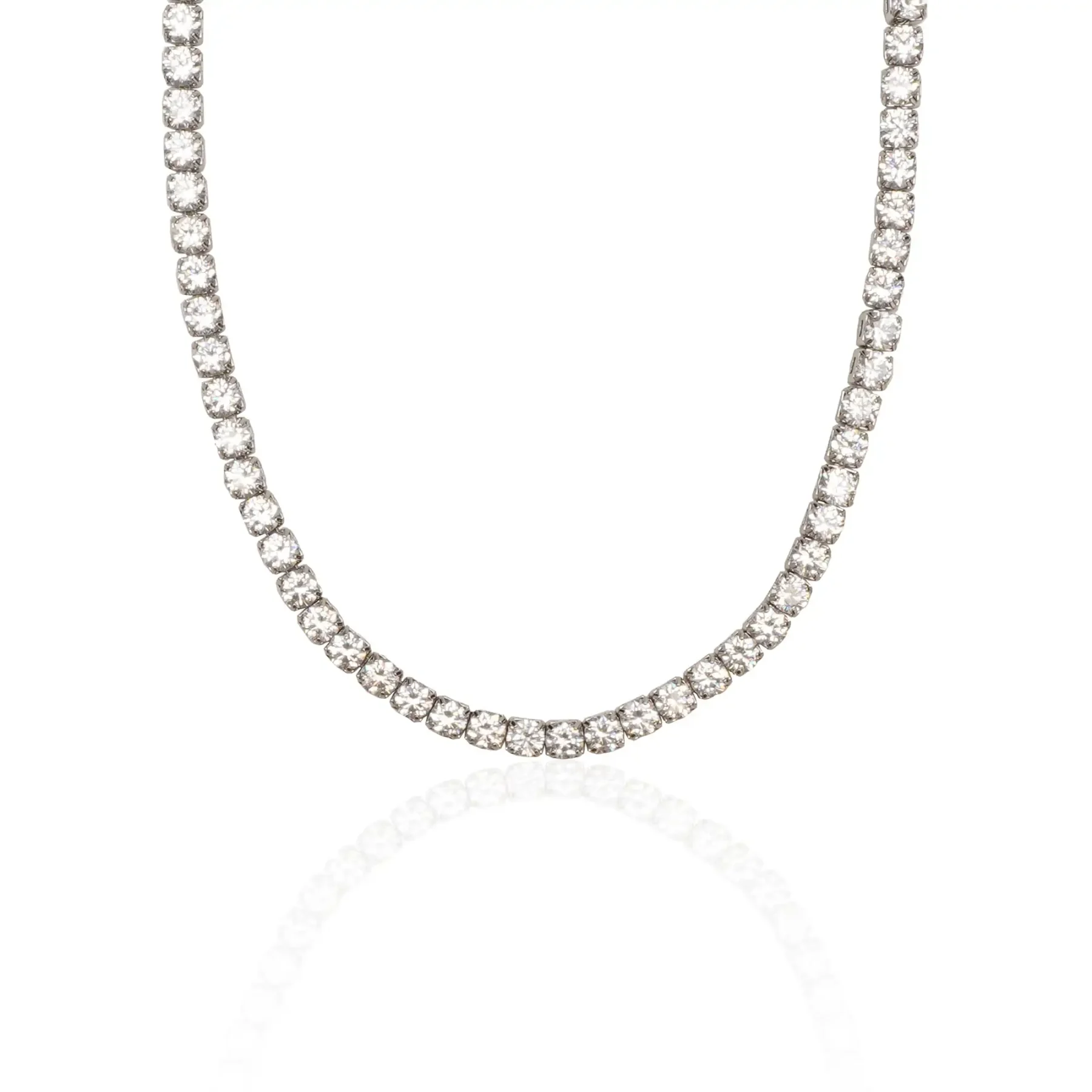 Silver tennis chain 5mm