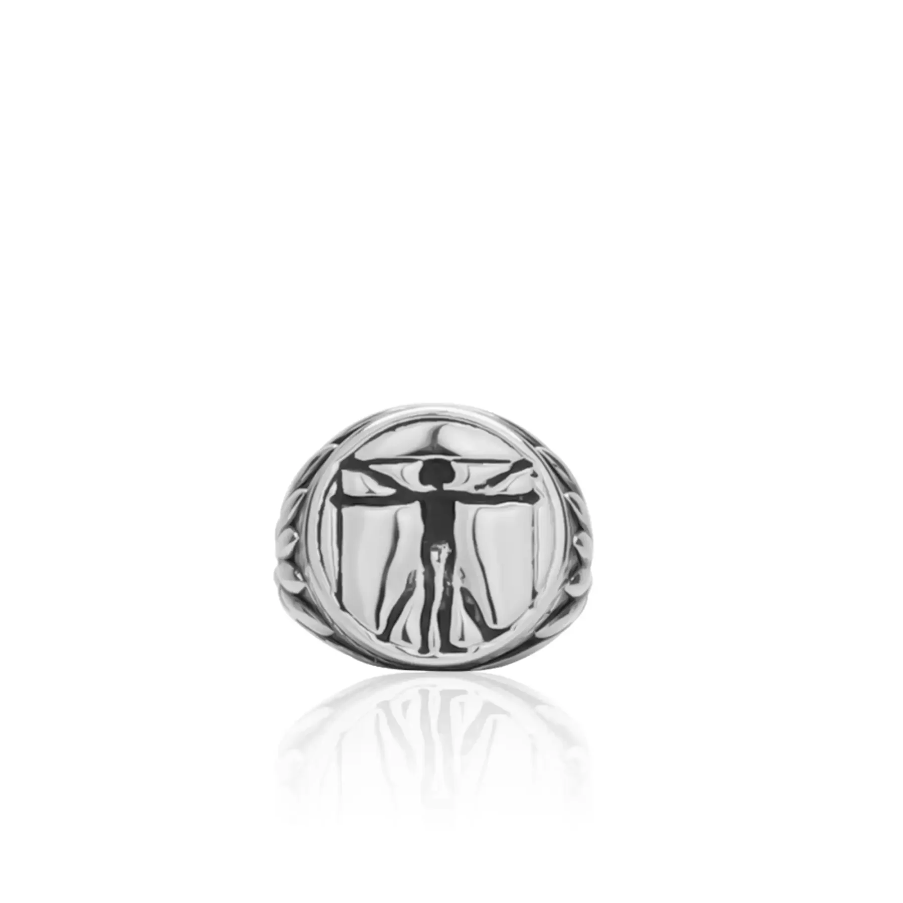 Da Vinci Vitruvian Man Ring