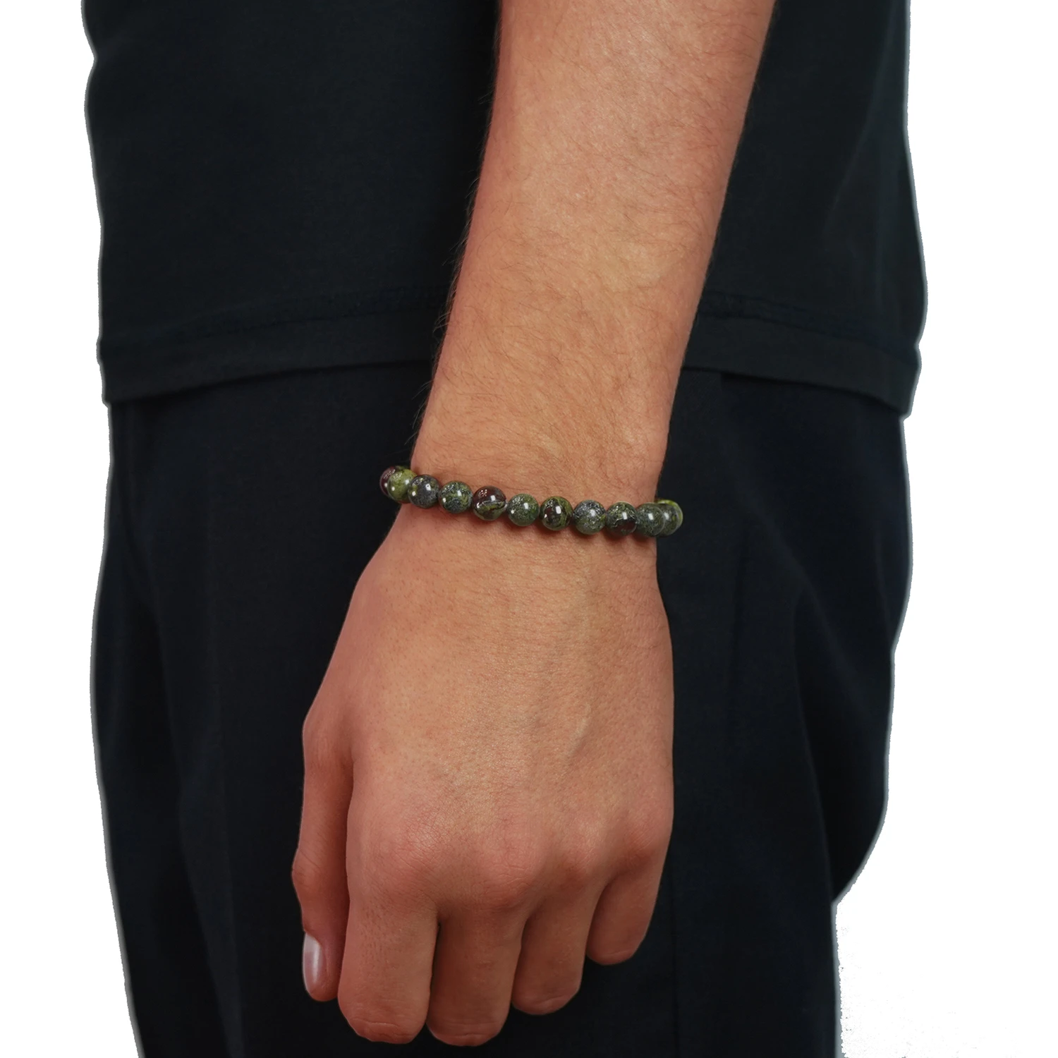 dragon bloodstone bracelet for men