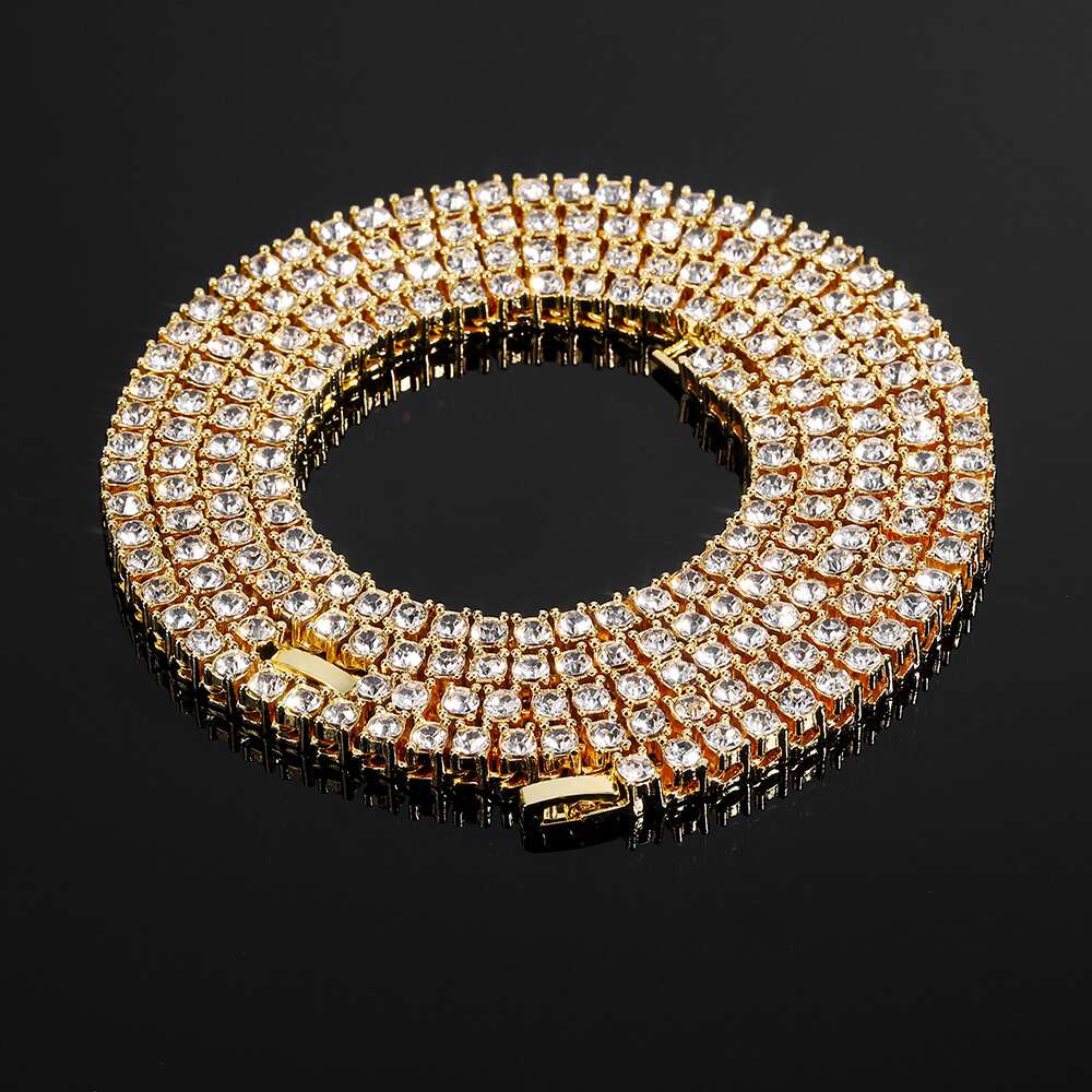 gold tennis chain mens