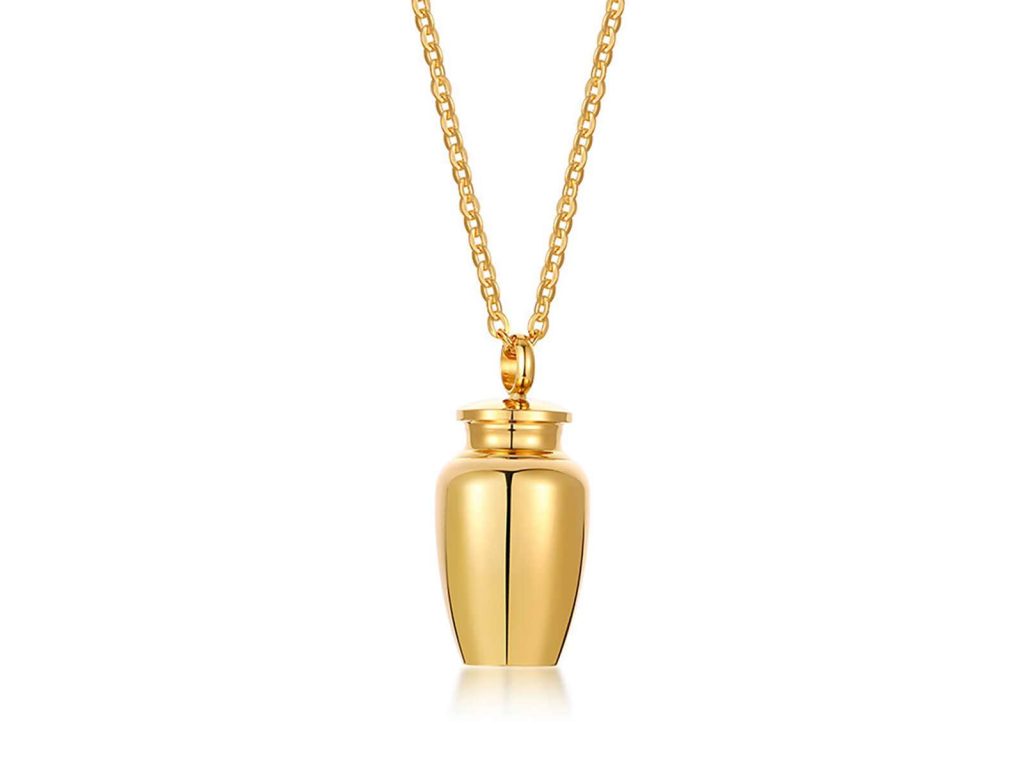 memorial necklace for ashes
