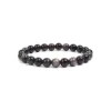 Silver Obsidian Bracelet